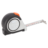 Bahco - 8 metre, measuring tape, stainless steel blade, blade width 25mm | MTS-8-25